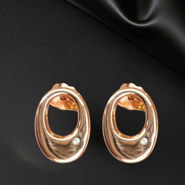 Oval Glow Studs