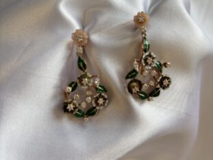 Rosy Flower Earrings