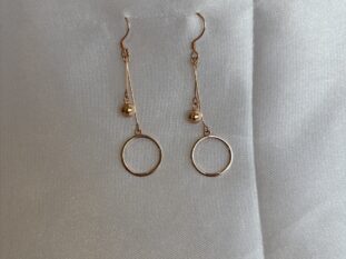 Circle Drop Earrings