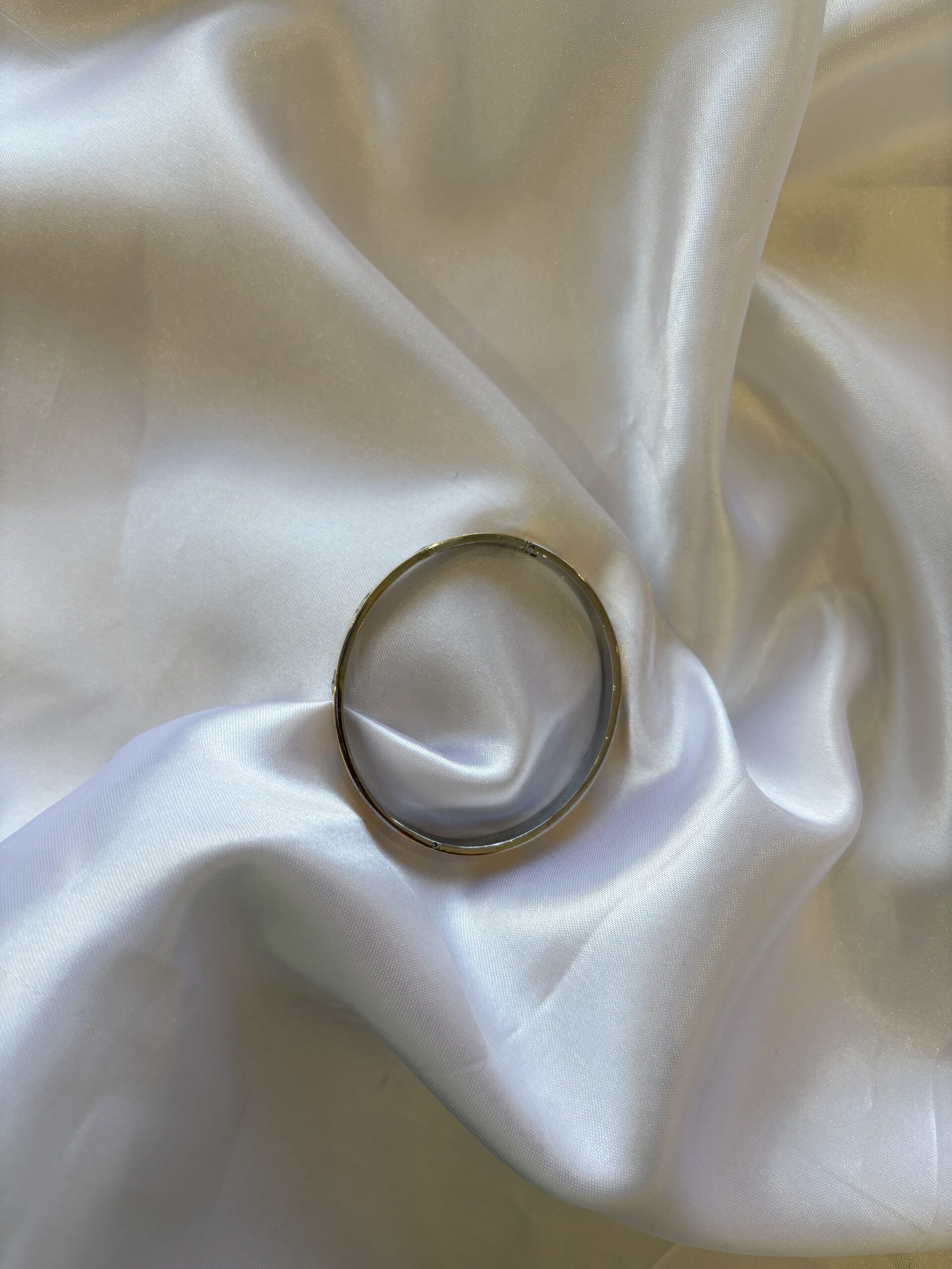 Gold-Tone Studded Kada Bracelet - Image 2