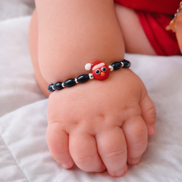 Santa Smiles Beaded Kids Bracelet Set