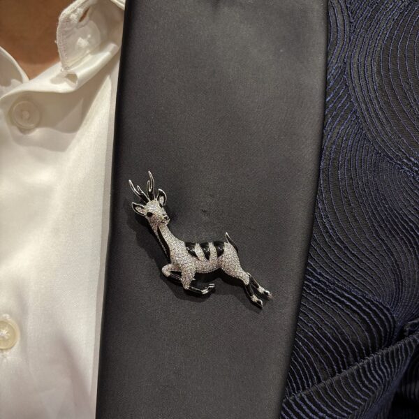 Silver Sovereign Brooch