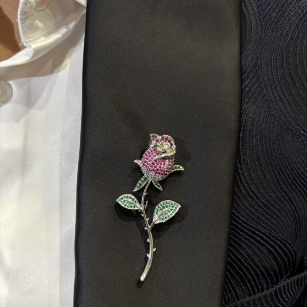 Victorian Rose Brooch