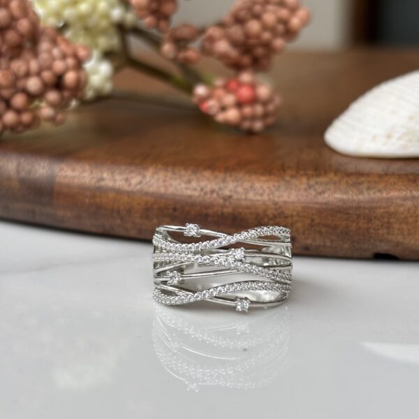 Celestial Wave Ring