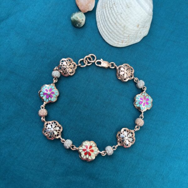 Bloom Mosaic Charm Bracelet