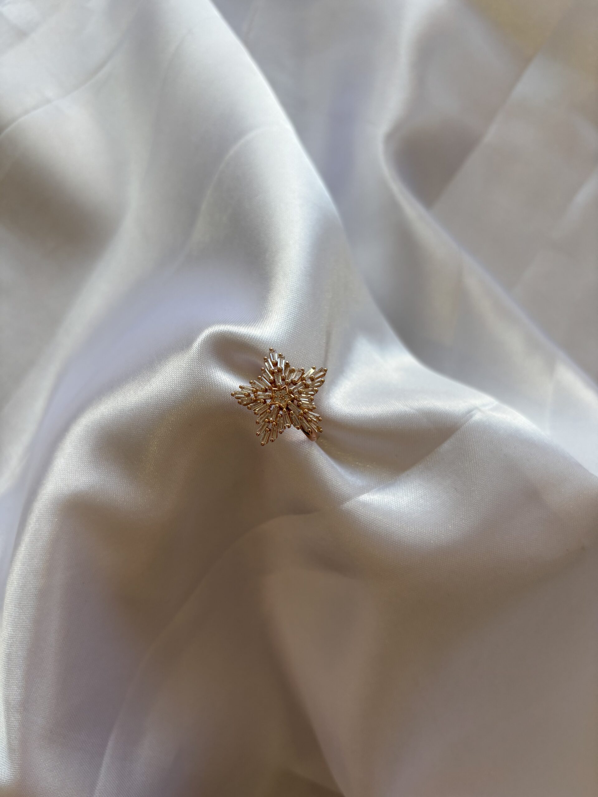 Golden Starburst Radiance Ring - Image 2