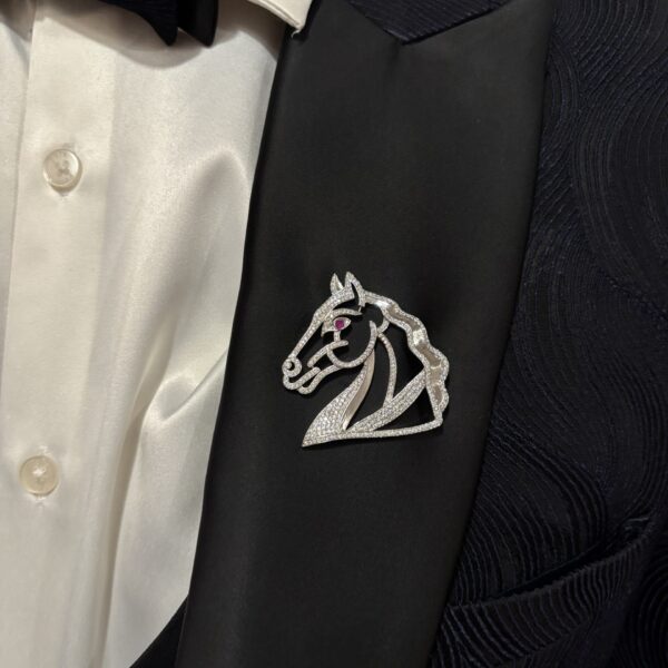 Stallion Horse Brooch