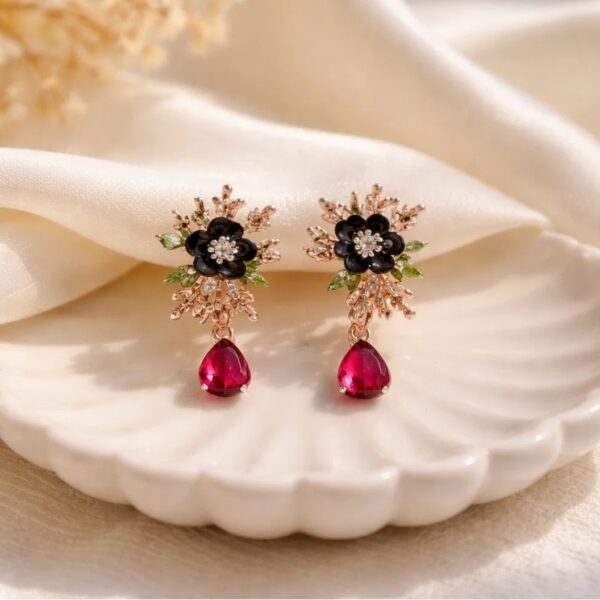 Blooming Enamel Danglers