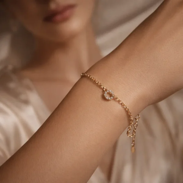 Celestia Circle Link Bracelet